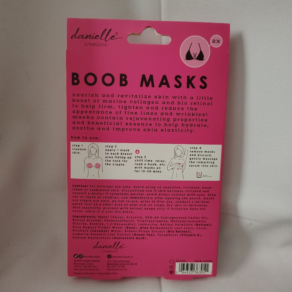 NWT Boob Masks From Danielle Creations - Picture 2 of 8